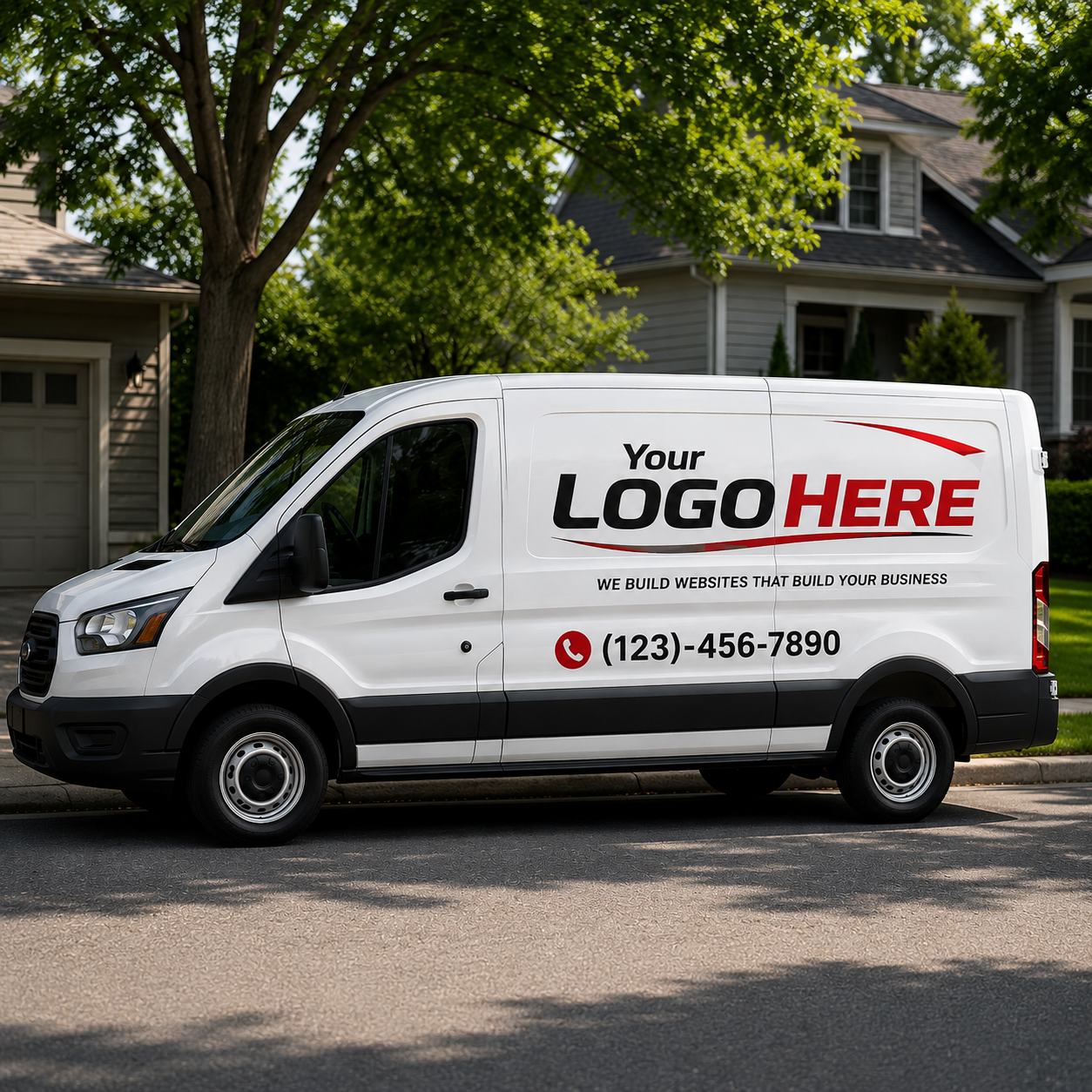 Your Business Name van serving Your City, State